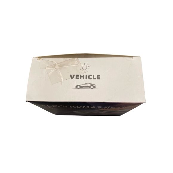 Electromarnetic Solar Car Air Freshener Aromatherapy Diffuser Orange Fragrance - Picture 4 of 10